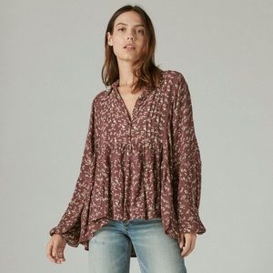 Lucky Brand Peasant Top Size XS